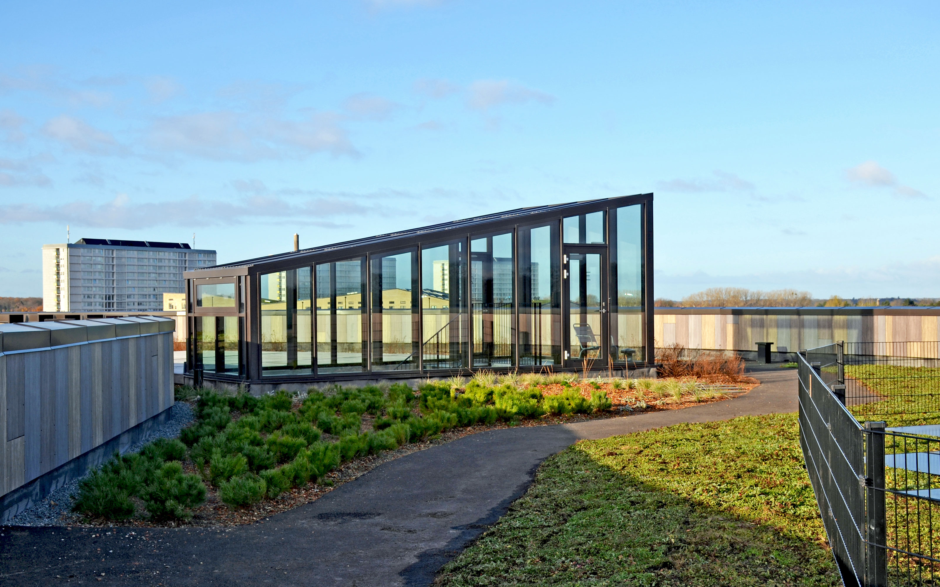 Toiture jardin