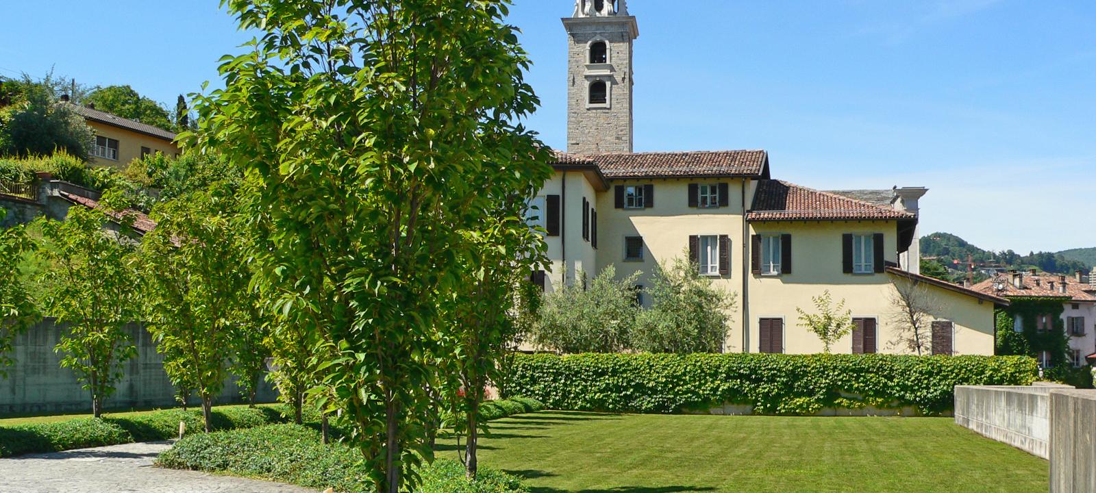 Terrasse jardin du siège épiscopal, Lugano