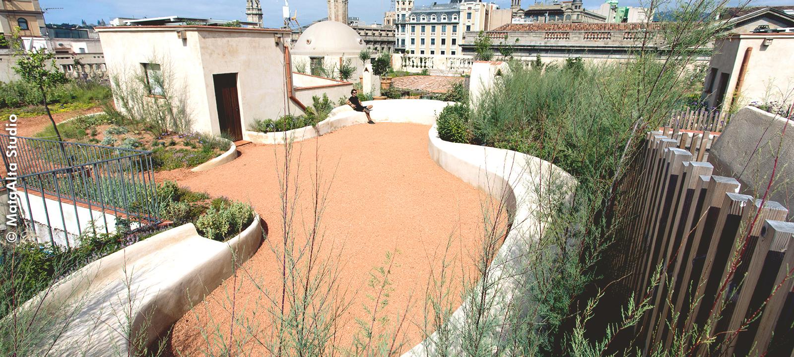 Terrasse jardin