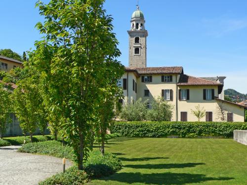 Terrasse jardin du siège épiscopal, Lugano