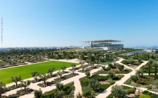 © SNFCC / Yiorgis Yerolymbos Terrasse jardin