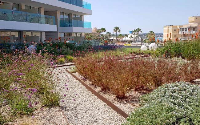 Terrasse jardin